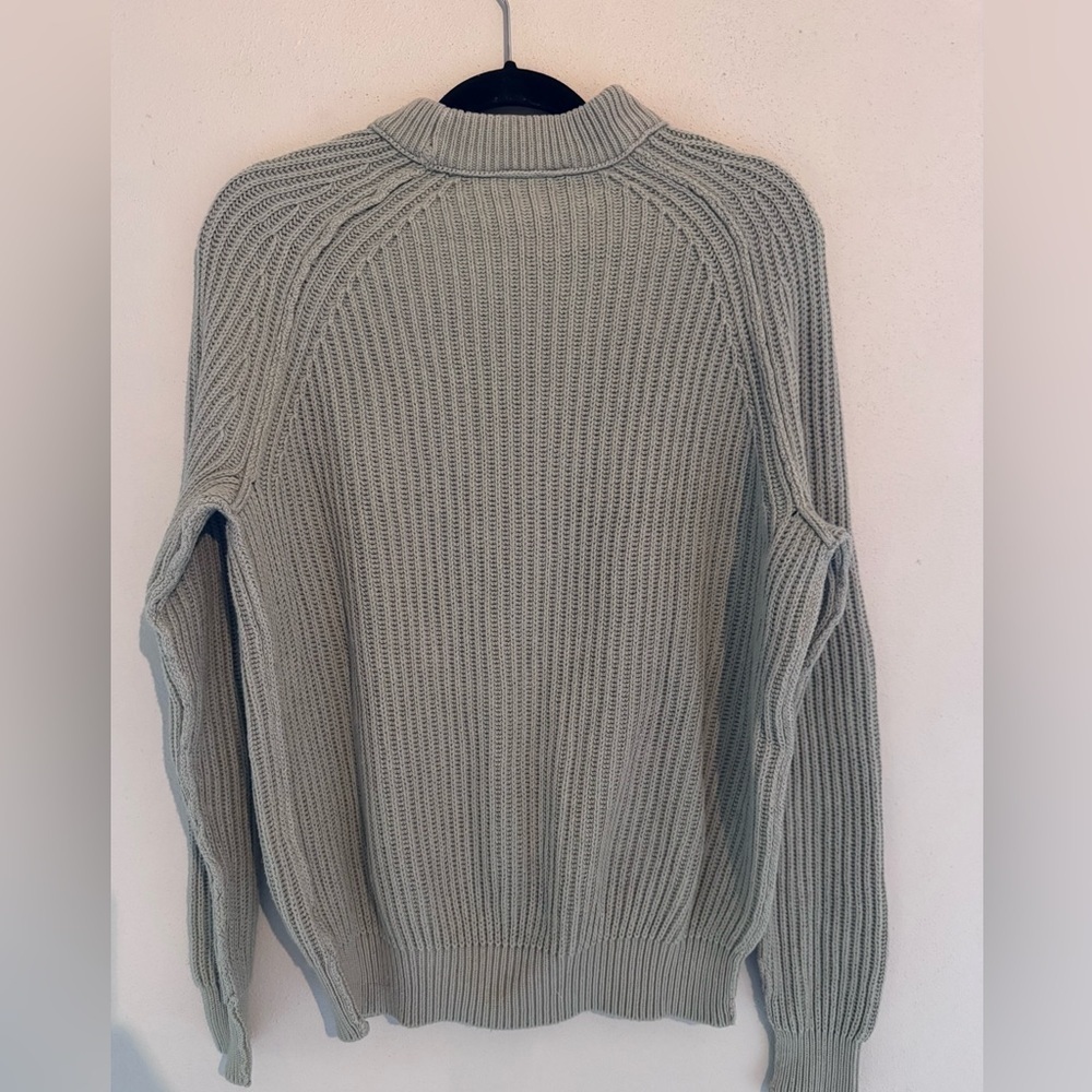 COLLUSION by ASOS Size S knitted ribbed sweater with raglan sleeve - Picture 3 of 6